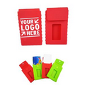 Silicone Business Name Credit ID Card Holder Case